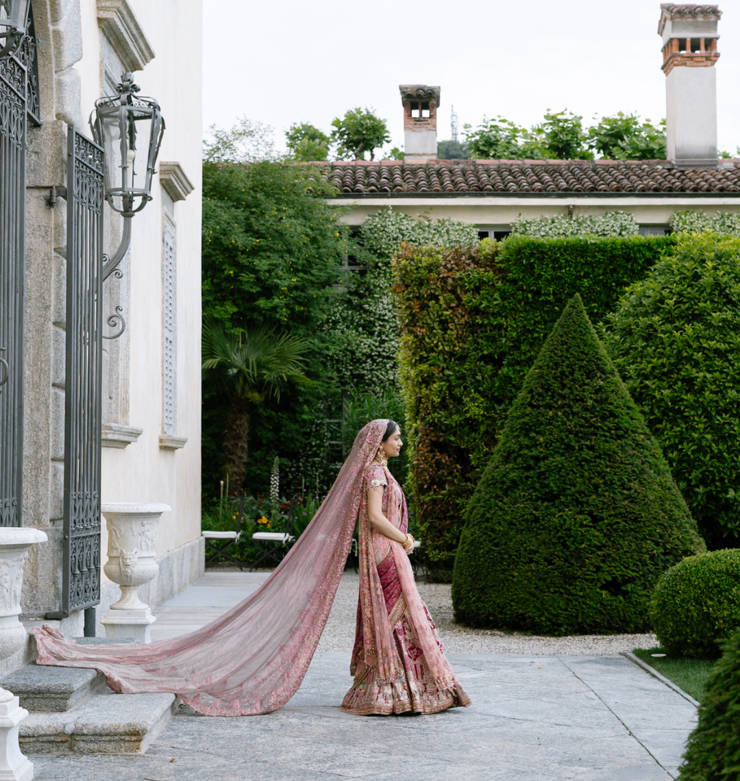 Rain, Lightning & Lehengas: The Dreamiest Luxury Indian Wedding in Lake Como