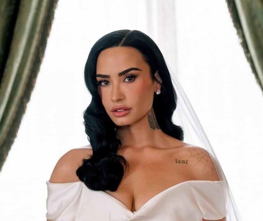 Pop Culture Meets Bridal Couture: Demi Lovato Gets Wedded Wearing Custom Vivienne Westwood