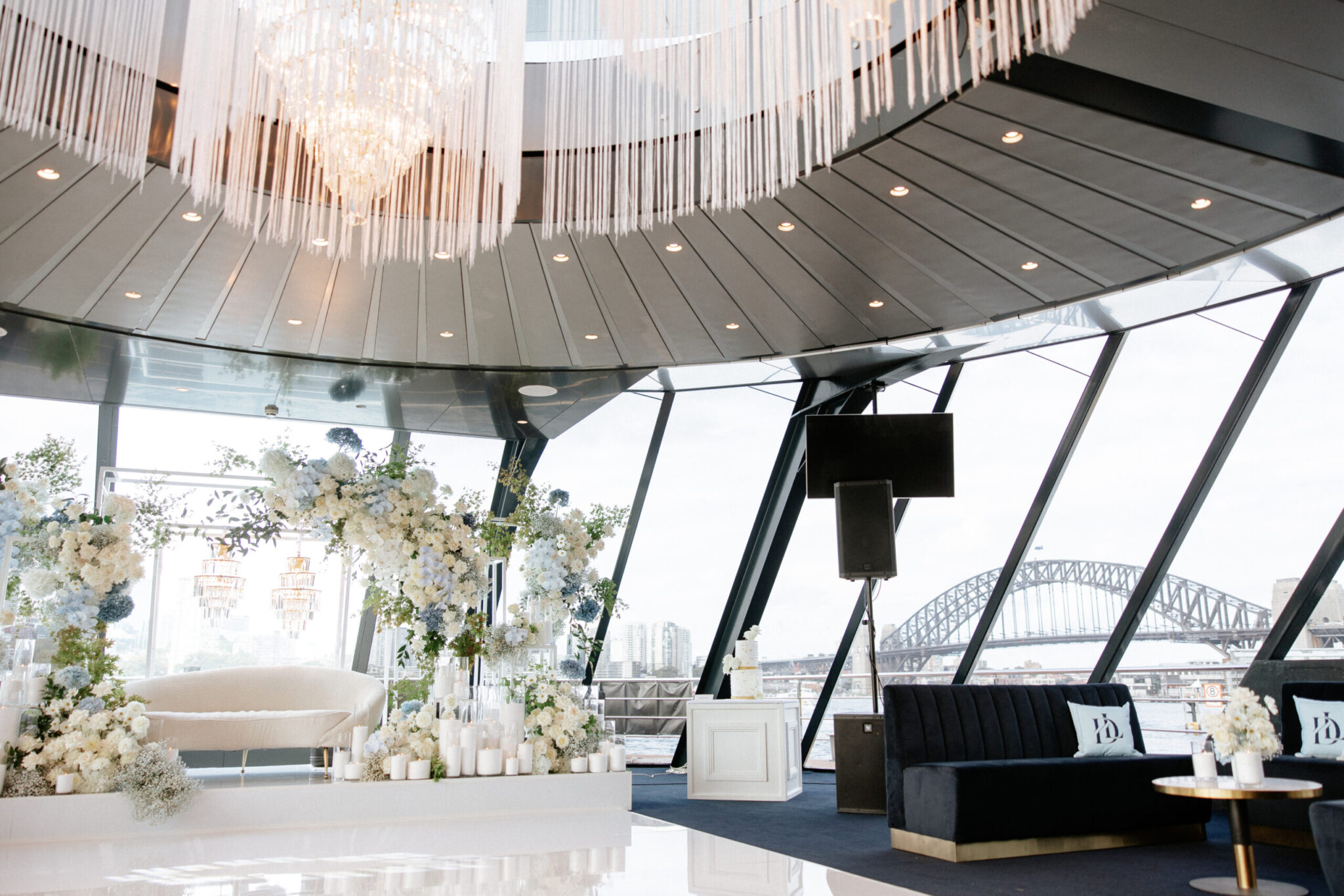 A Floral Indian Engagement on Starship Sydney