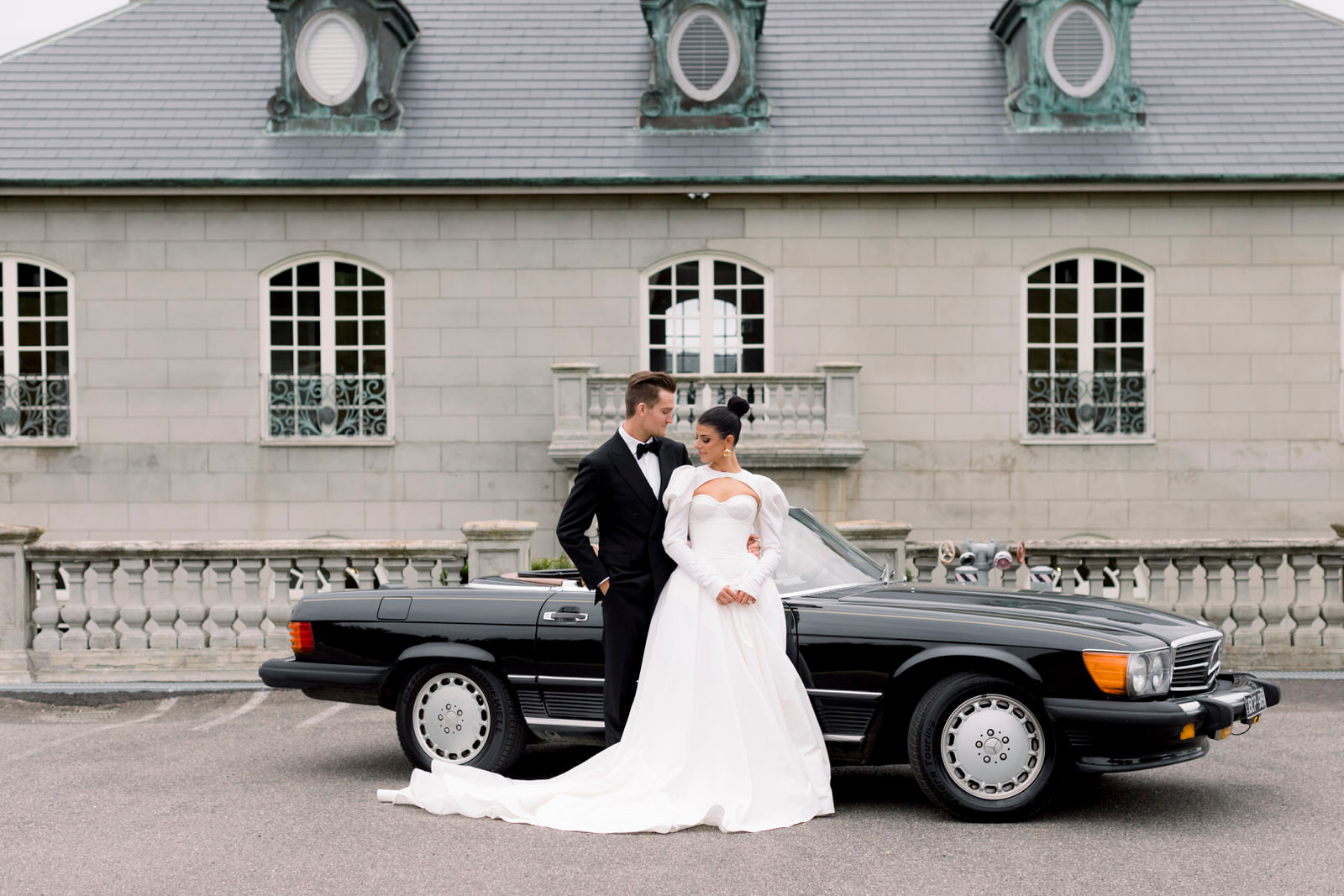 Retro Meets European Luxury In This Couple’s Romantic Chateau Wedding in Victoria, Australia