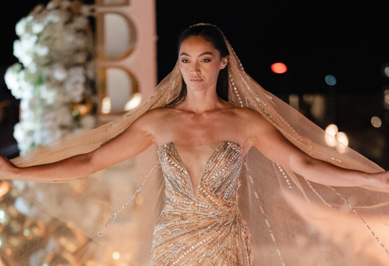 6 Golden Bridal Party Gowns at the “Get Wedded in Australia” Runway Show